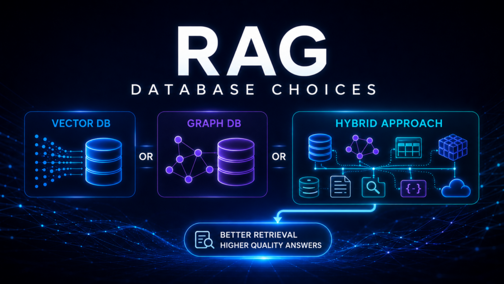 RAGデータベースの選び方 ─ ベクトルDB・グラフDB・ハイブリッド構成を比較